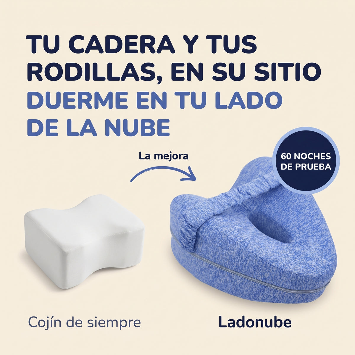 Almohada ergonómica