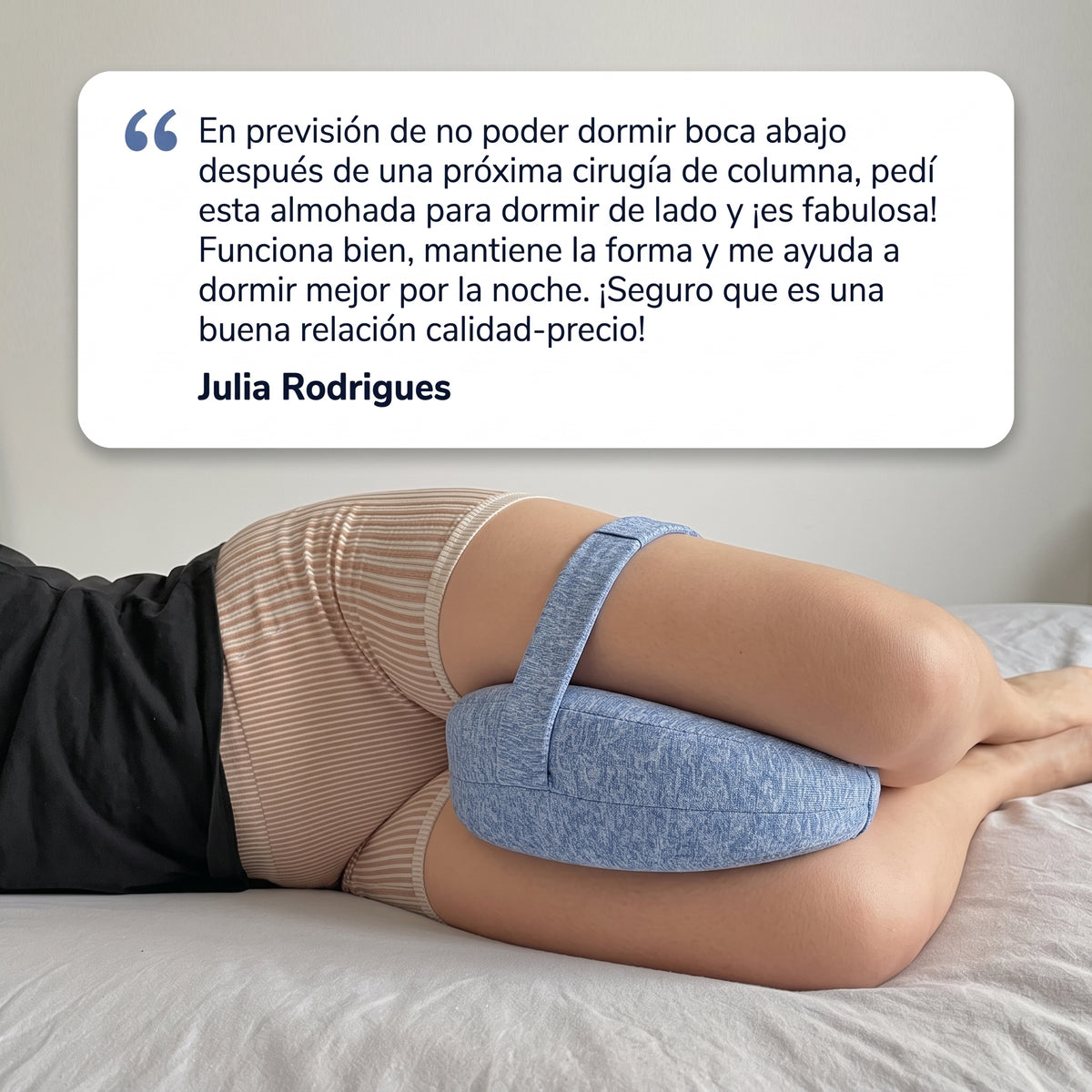 Almohada ergonómica